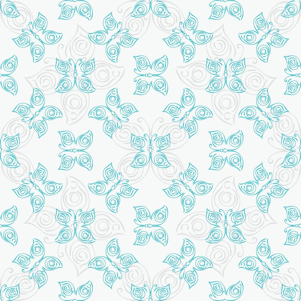 patrón sin costuras de mariposa. fondo de mariposa papel pintado de mariposas. vector