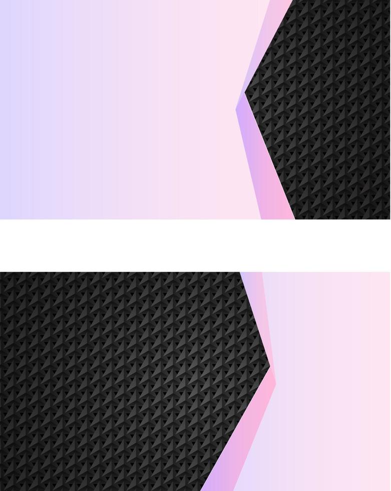 Business cards set, collection of modern, solid templates of business cards, back and front. Card vector design collection, copy space for text, contacts and logo.