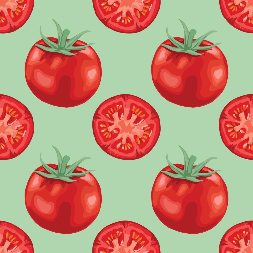 hand draw vegetarain seamless background for fabric vector