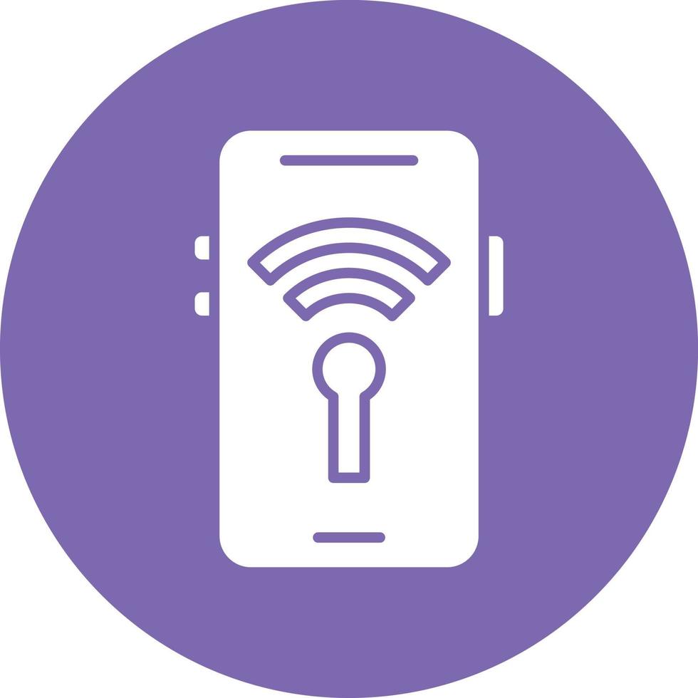 Mobile Hotspot Icon Style vector