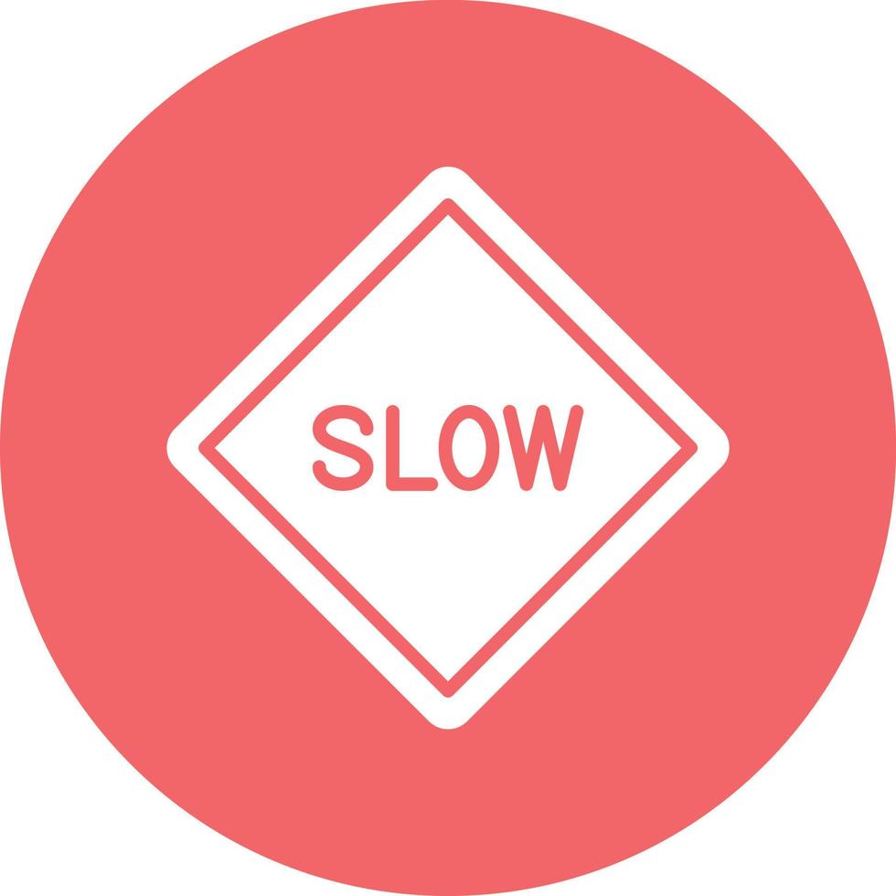 Slow Icon Style vector