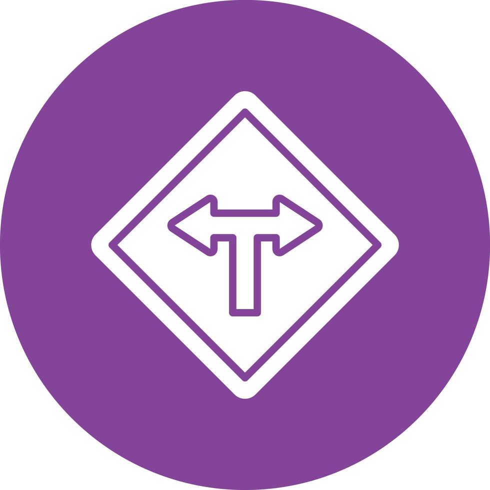 Junction Icon Style vector