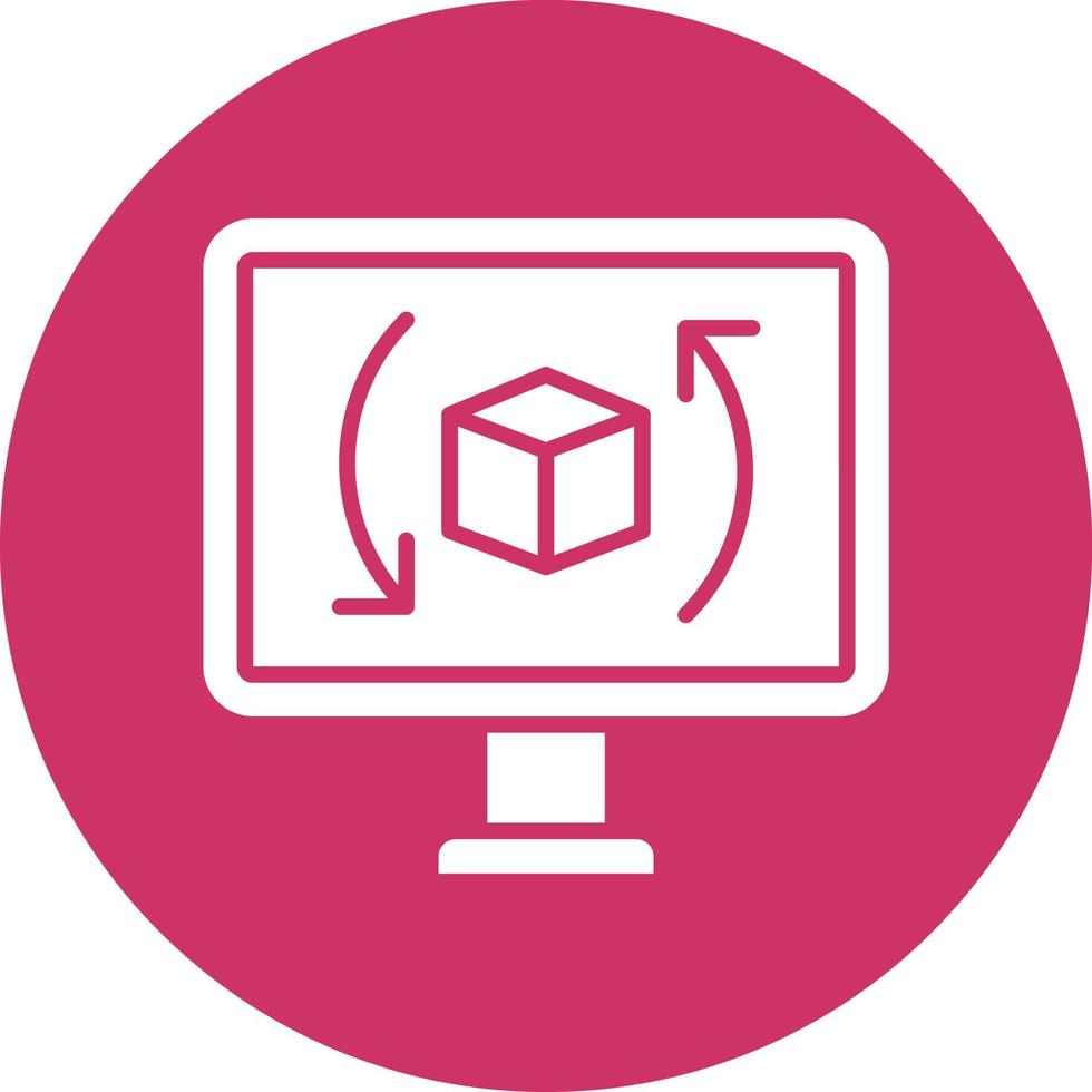 Augmented Reality Icon Style vector