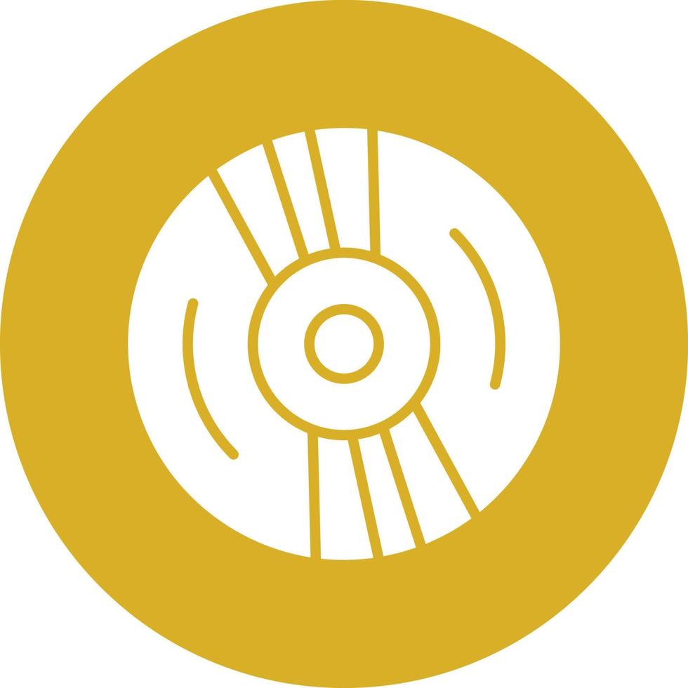 Compact Disk Icon Style vector