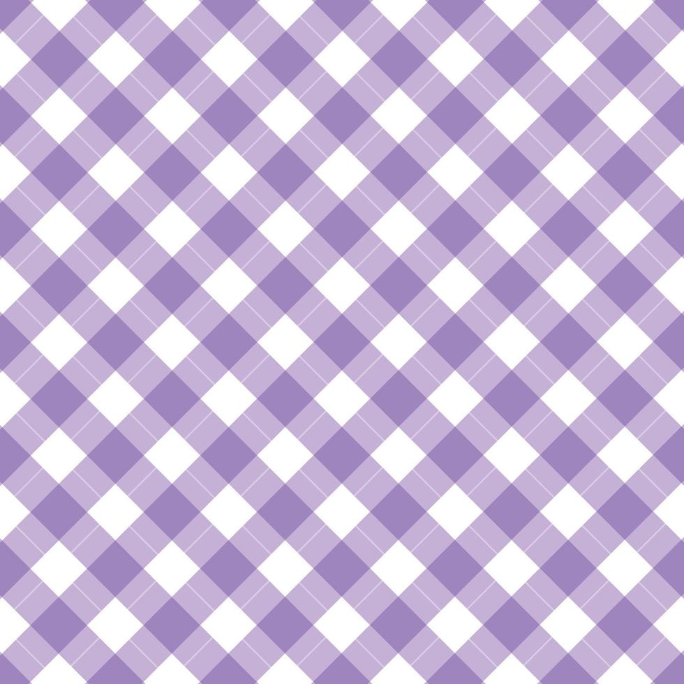 Purple tartan plaid background pattern vector