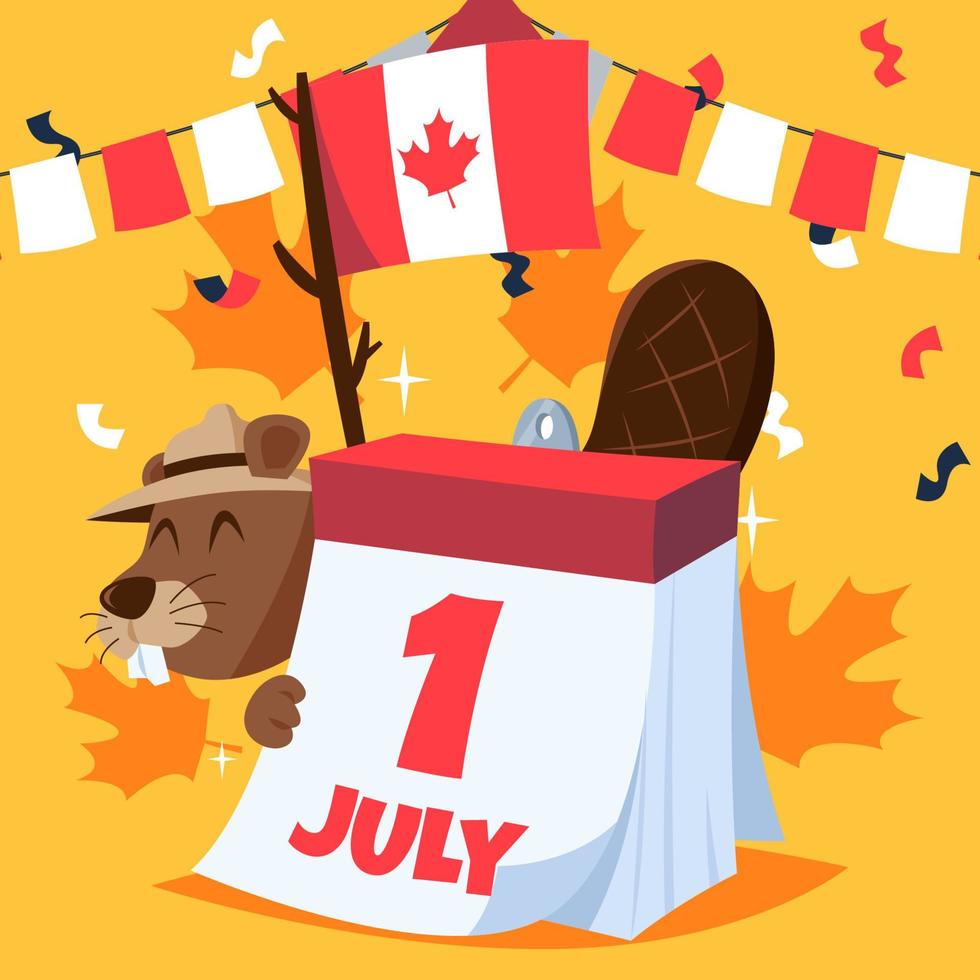 Canada Day Concept vector
