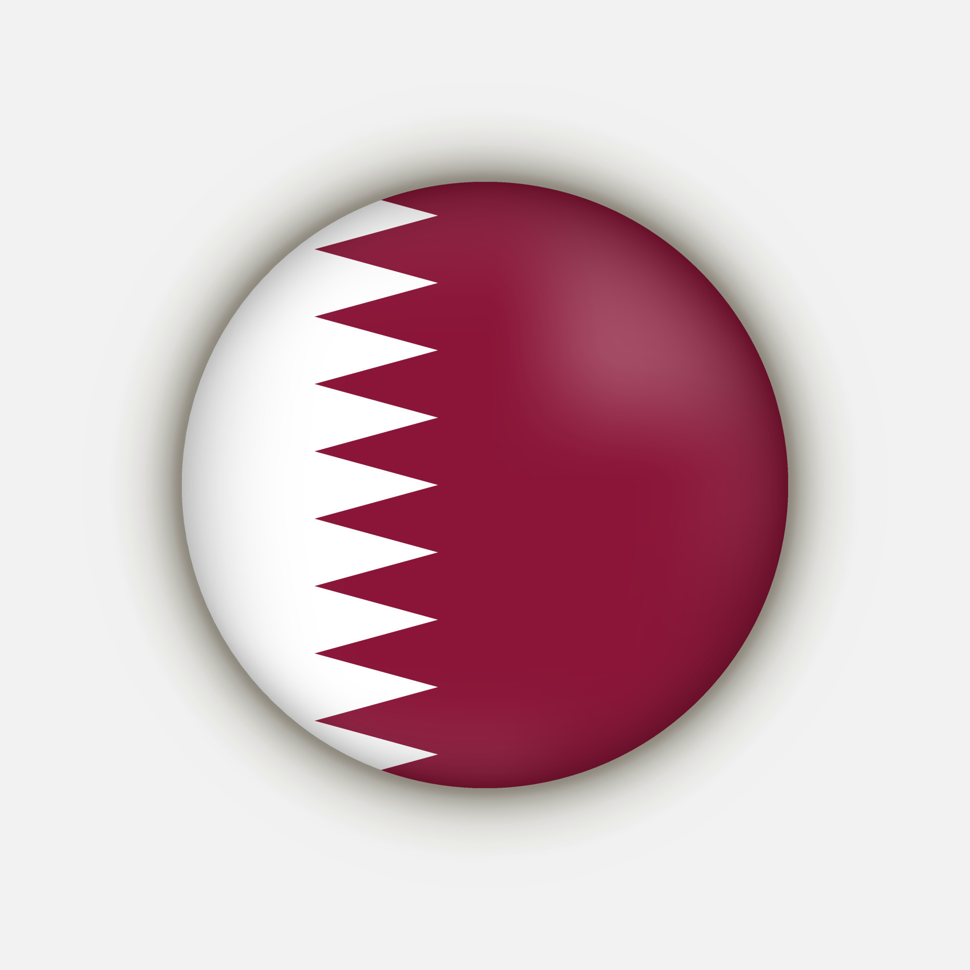 Country Qatar. Qatar flag. Vector illustration. 6875273 Vector Art at ...