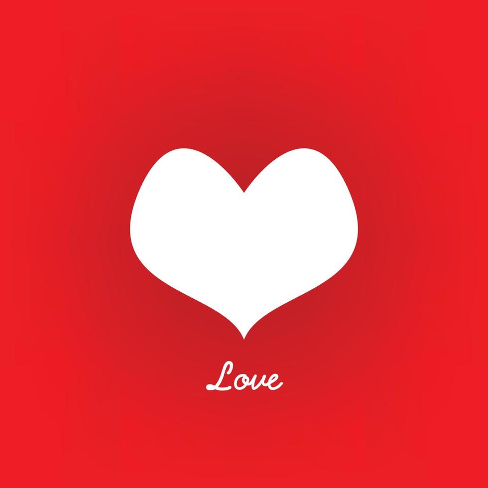 This is a vector design for love background