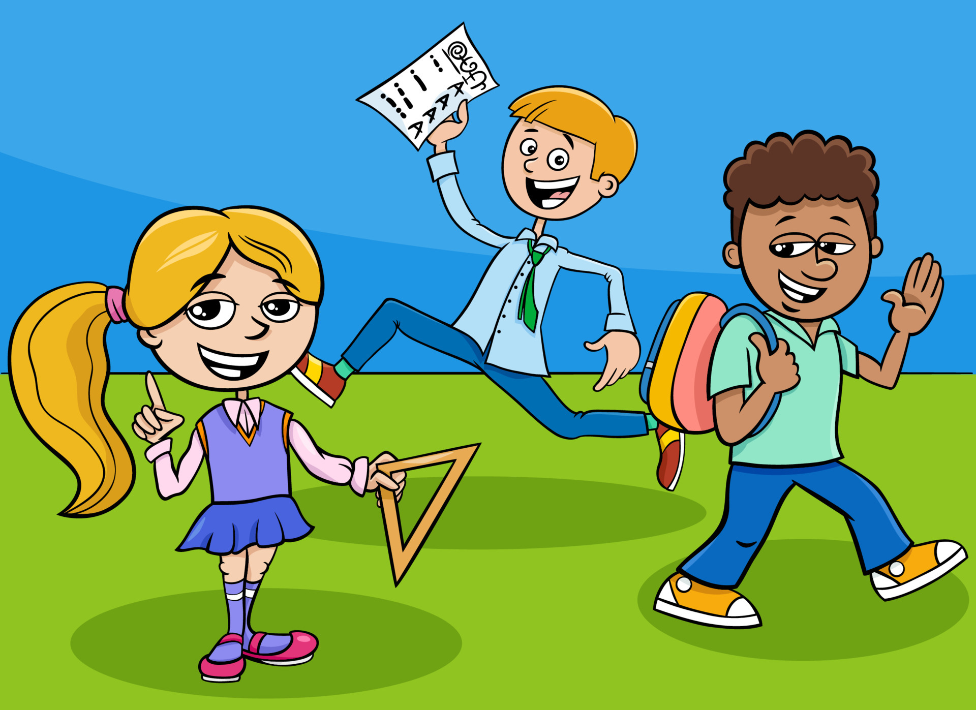 funny cartoon elementary school children 6876396 Vector Art at Vecteezy funny cartoon elementary school children 6876396 Vector Art at Vecteezy