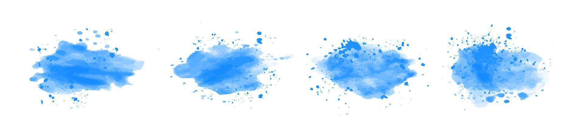 Elegant colorful splash watercolor background. Vector. vector