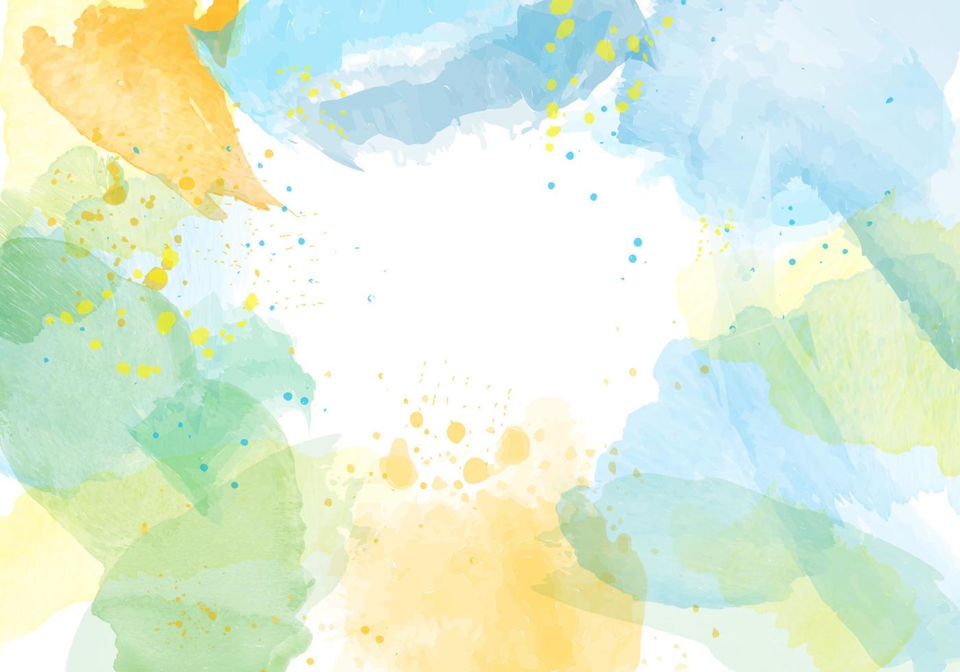 Elegant Abstract colorful watercolor for background. Vector. vector