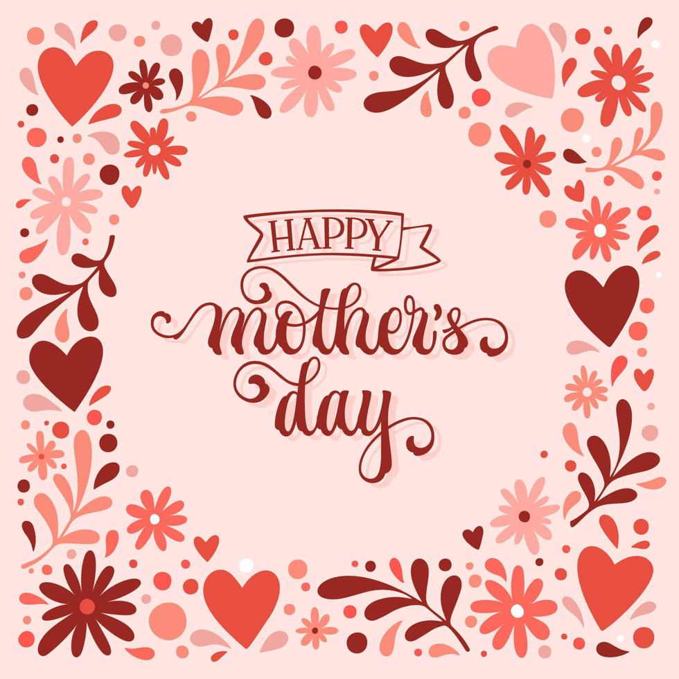 Creative poster for Mother Day celebration vector
