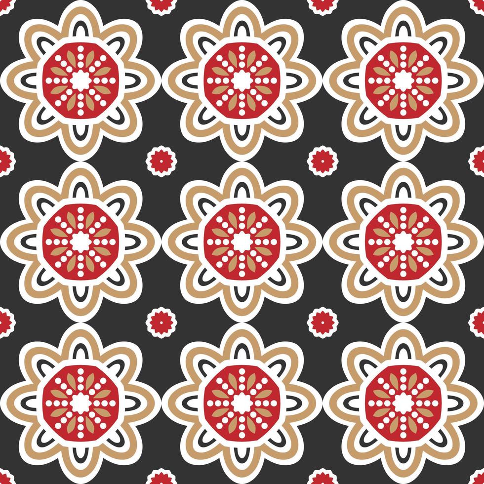 batik seamless vector pattern