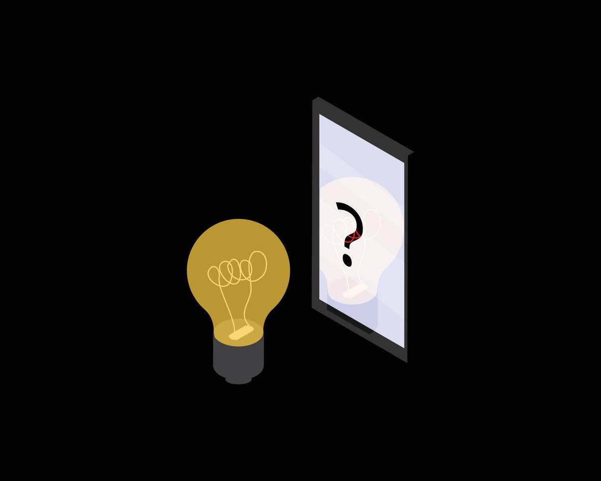 An identity crisis is a developmental event that involves a person questioning their sense of self or place in the world vector