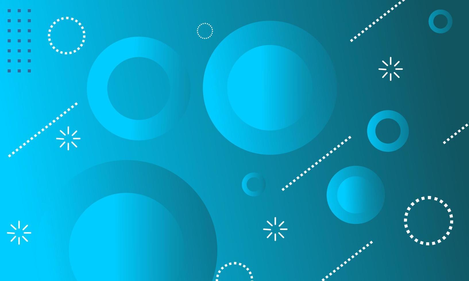trendy geometric background with ice blue gradient color. suitable for landing page designs, posters, banners vector