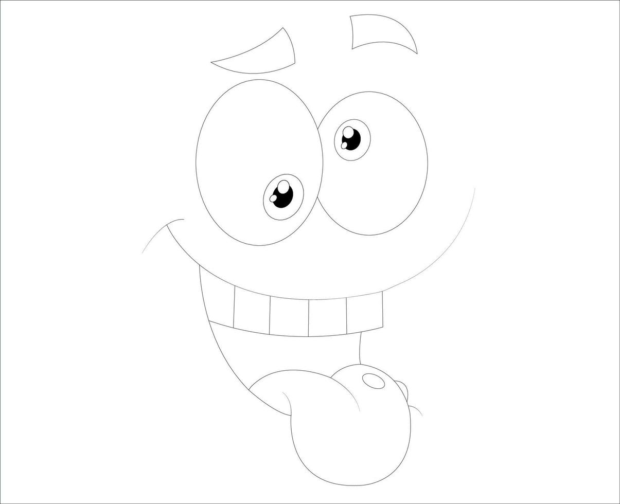 una hermosa cara graciosa dibujos animados para colorear páginas de libros 6877489 Vector en Vecteezy una hermosa cara graciosa dibujos animados para colorear páginas de libros 6877489 Vector en Vecteezy