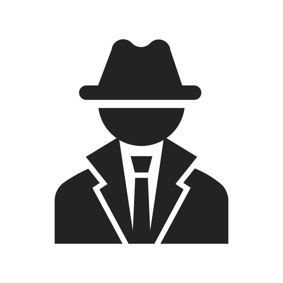 work character solid icon illustration. office workers, teachers, judges, police, artists, employees. vector