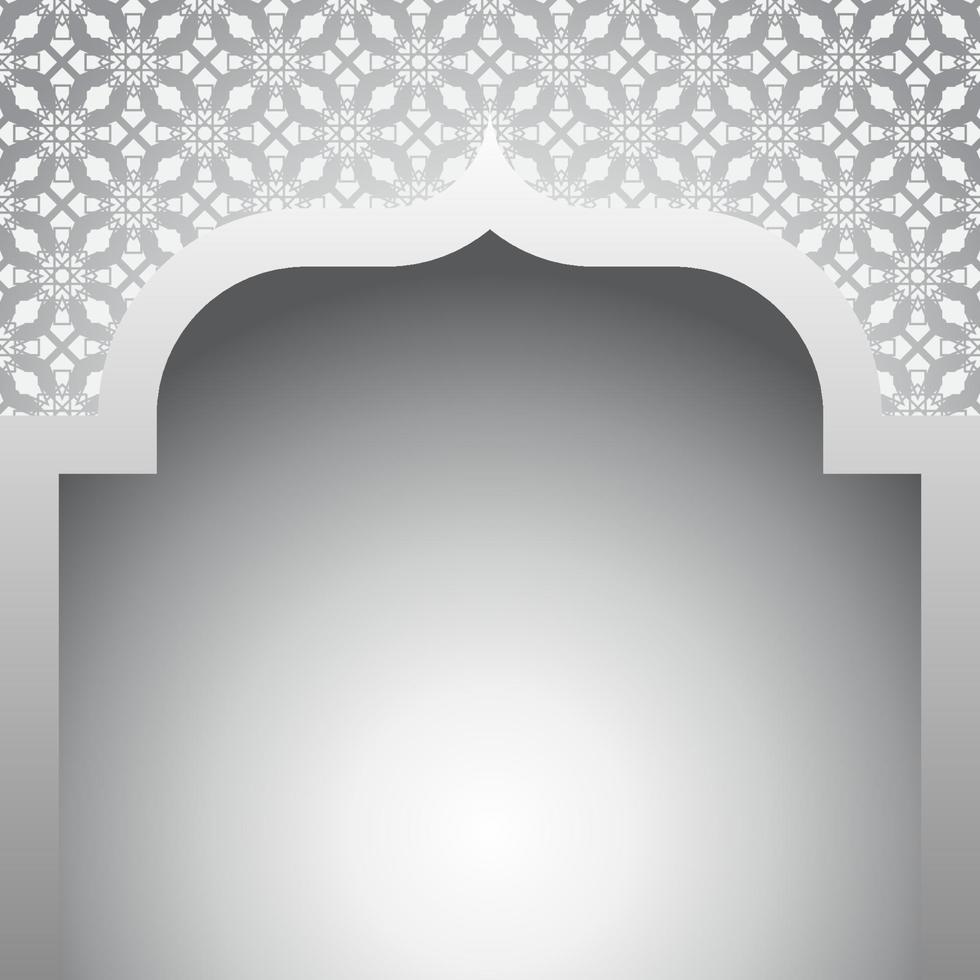 Ramadan islamic background vector