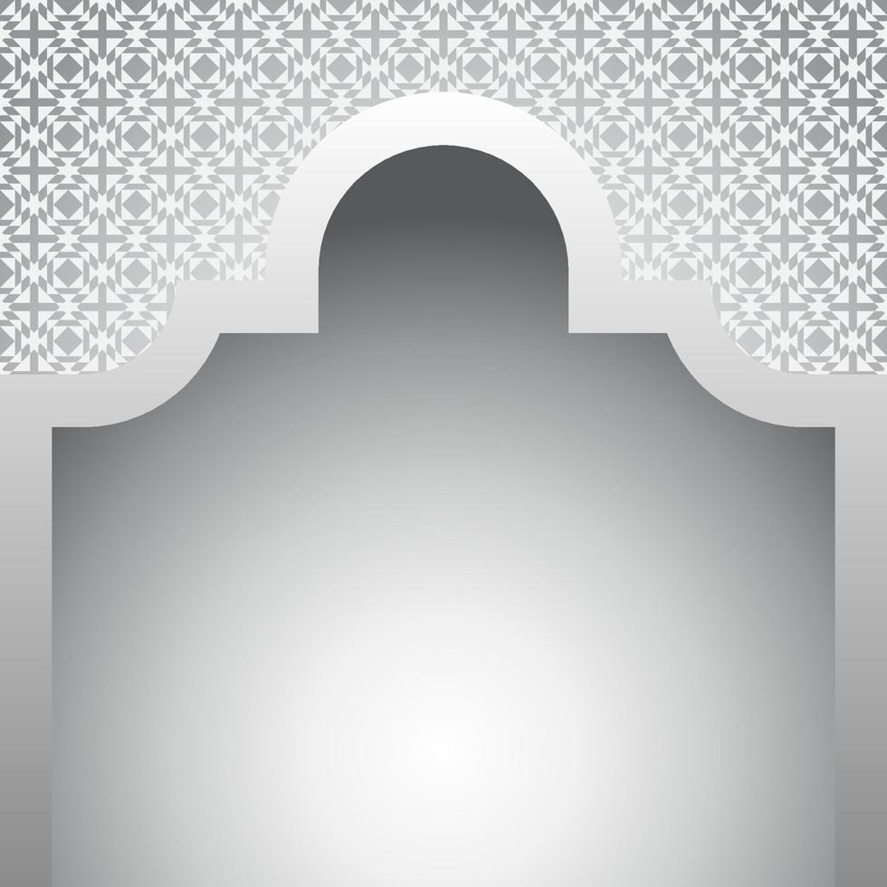 Ramadan islamic background vector