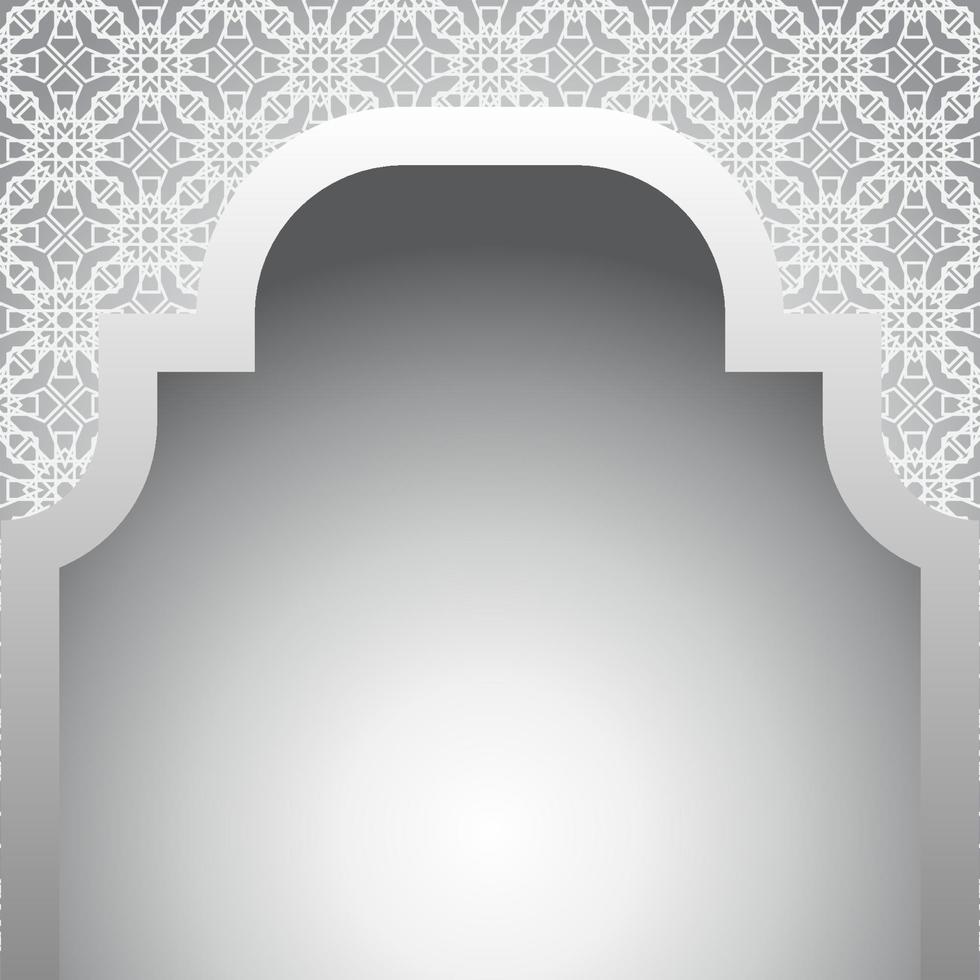 Ramadan islamic background vector