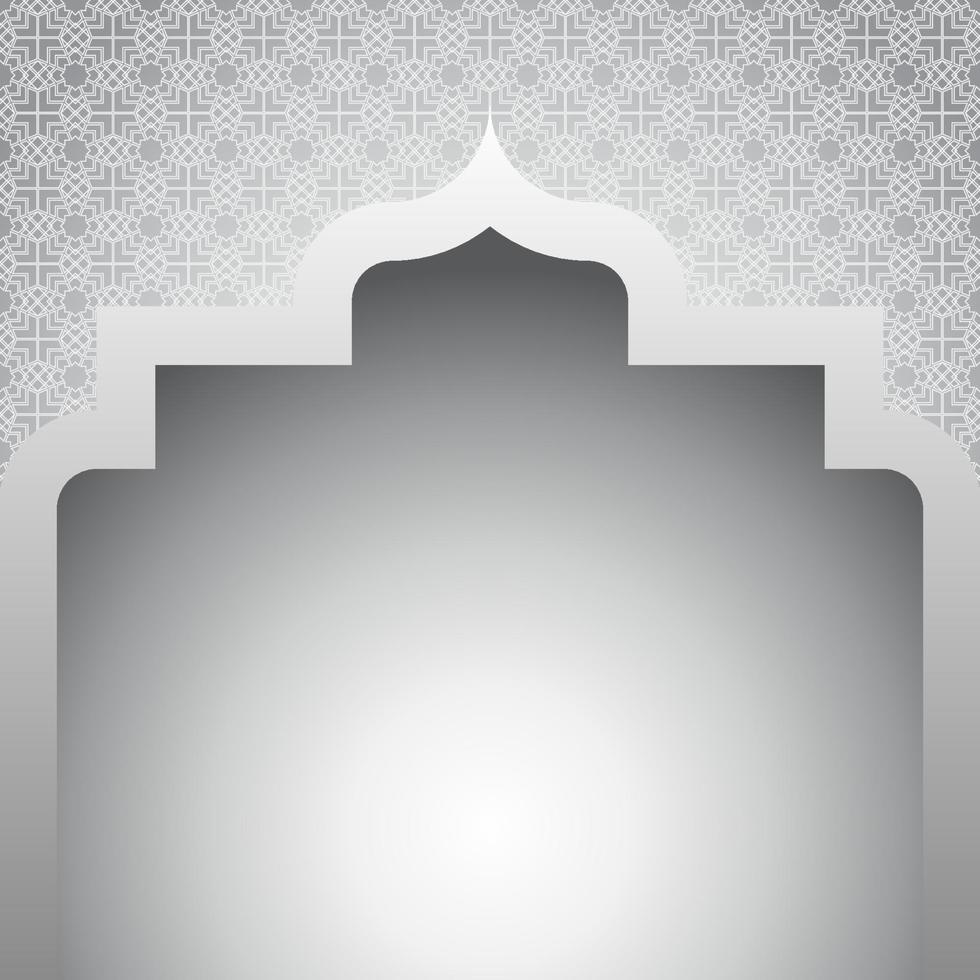 Ramadan islamic background vector