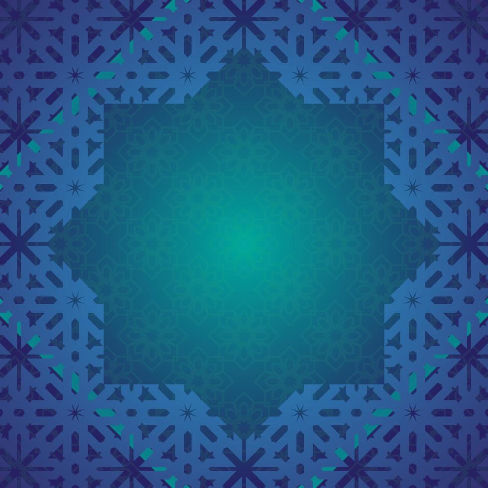 Islamic background design vector