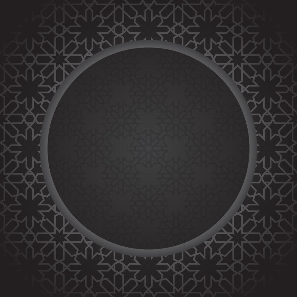 Islamic background design vector