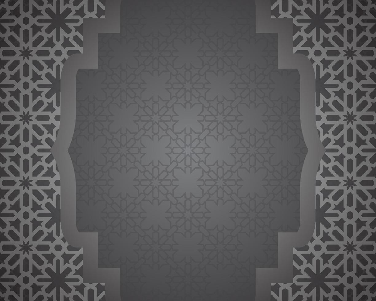 Islamic background design vector