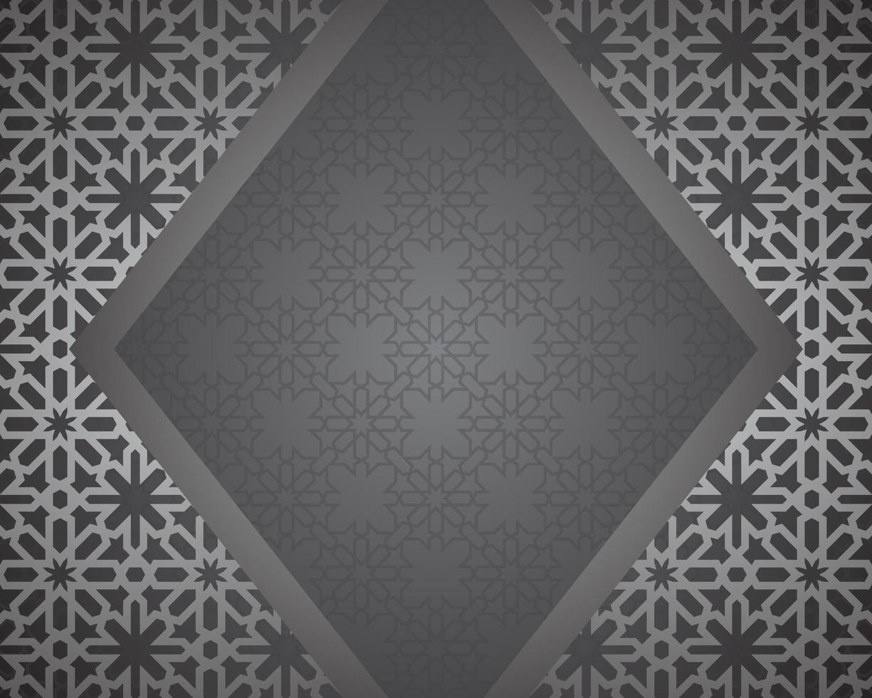 Islamic background design vector
