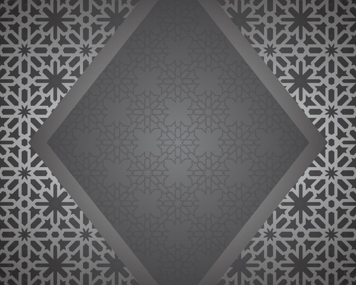 Islamic background design vector