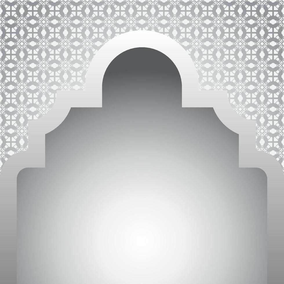Ramadan islamic background vector