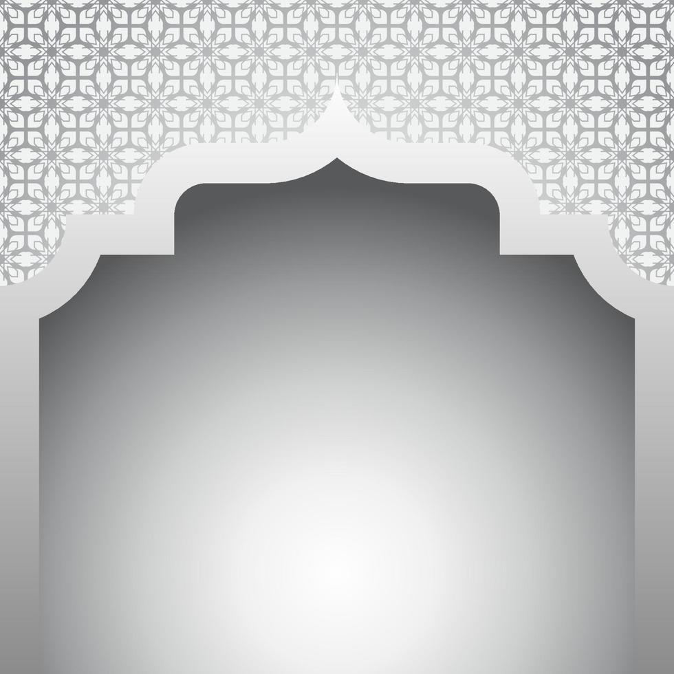 Ramadan islamic background vector