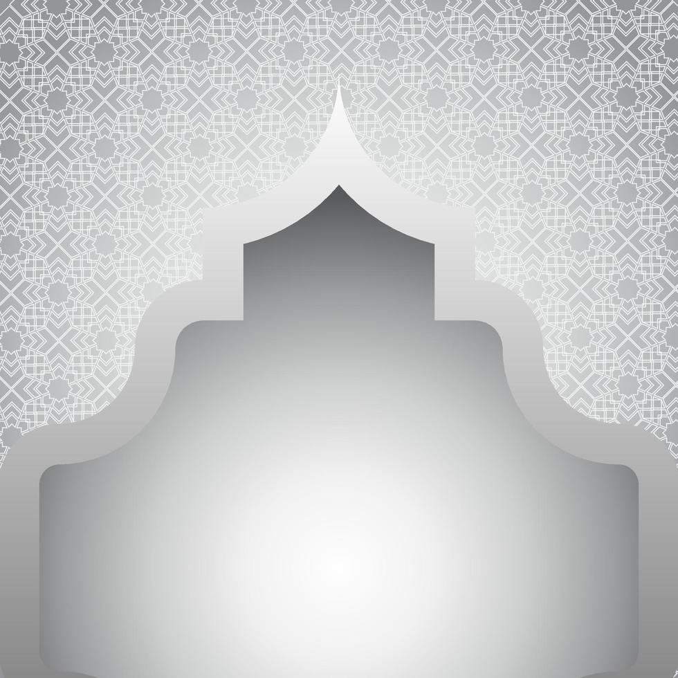 Ramadan islamic background vector