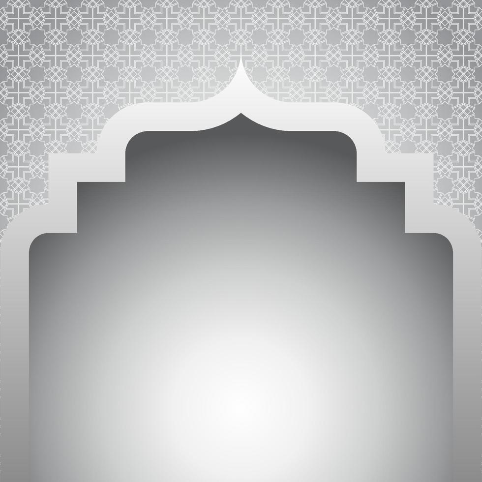 Ramadan islamic background vector
