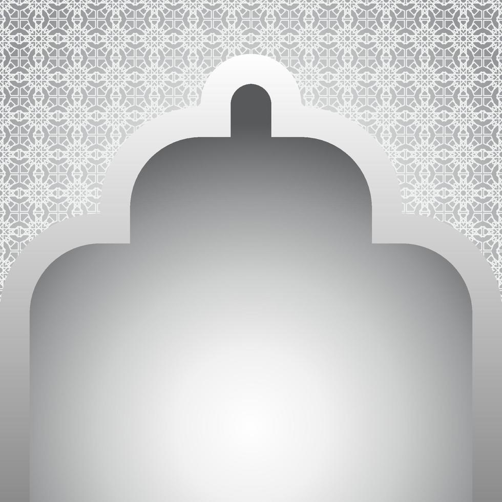 Ramadan islamic background vector