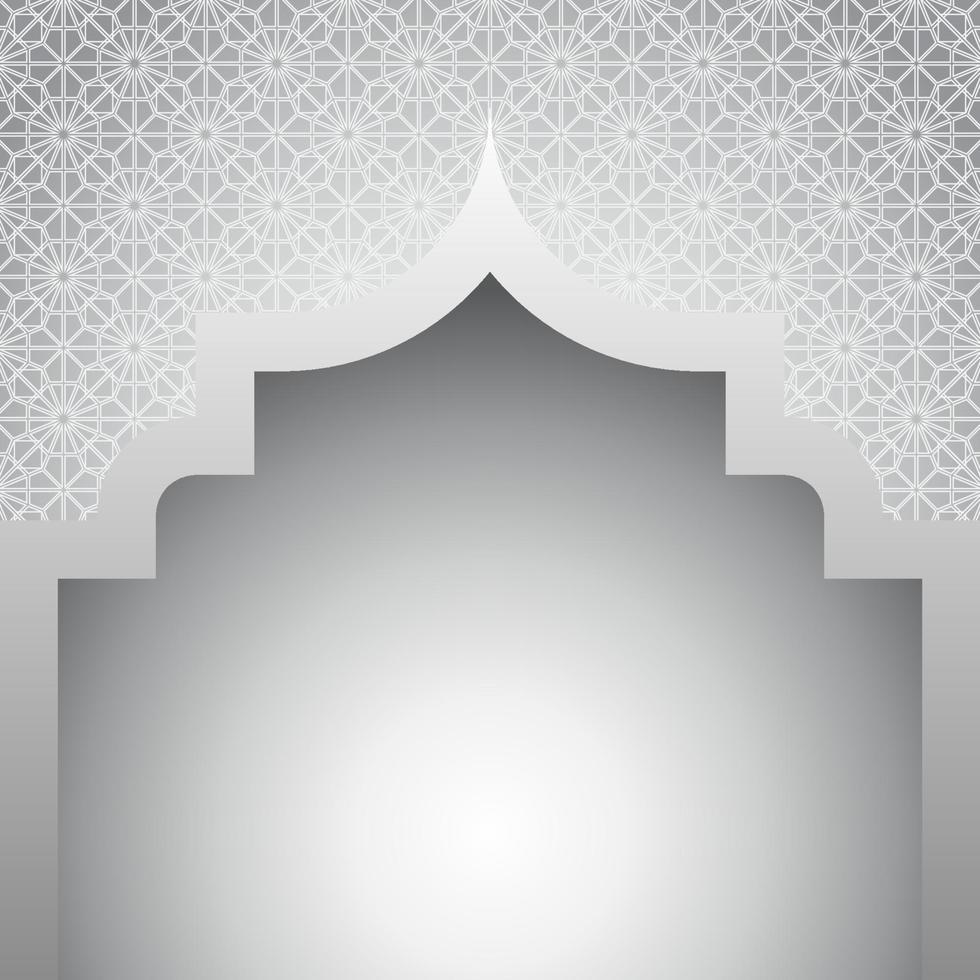 Ramadan islamic background vector