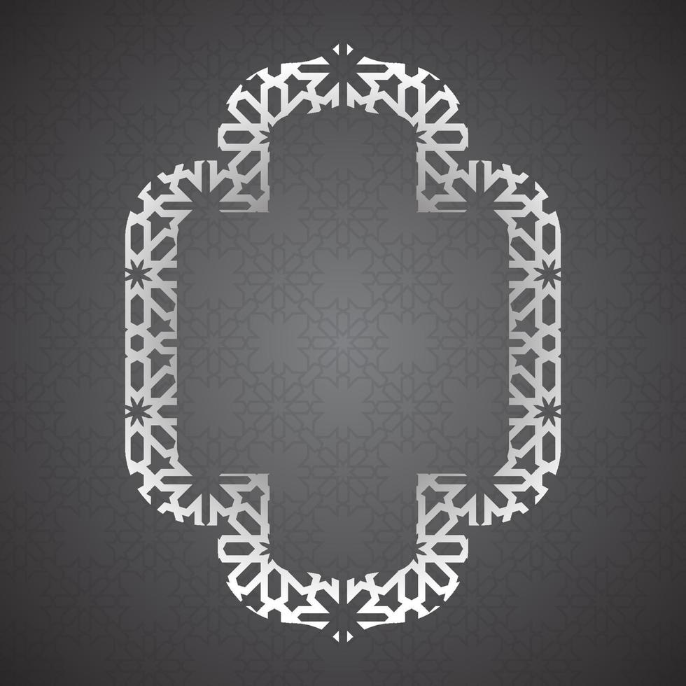 Islamic background design vector