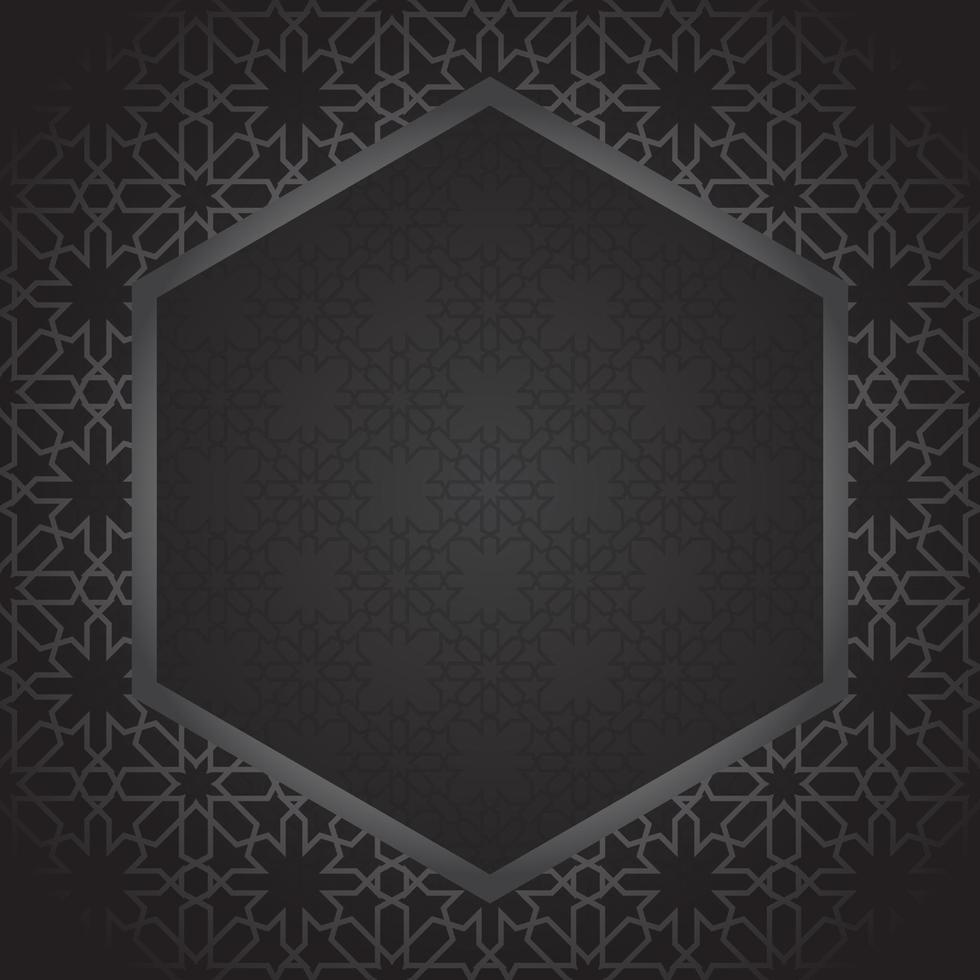 Islamic background design vector