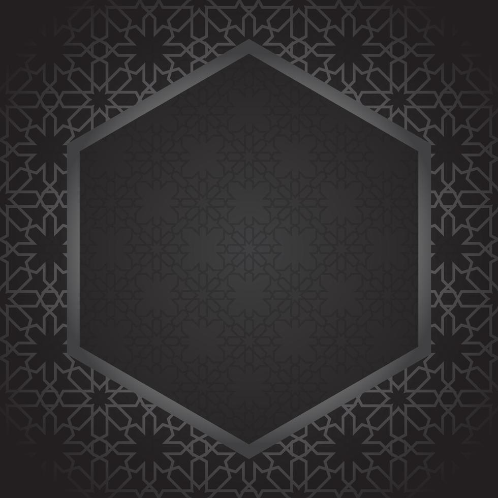 Islamic background design vector