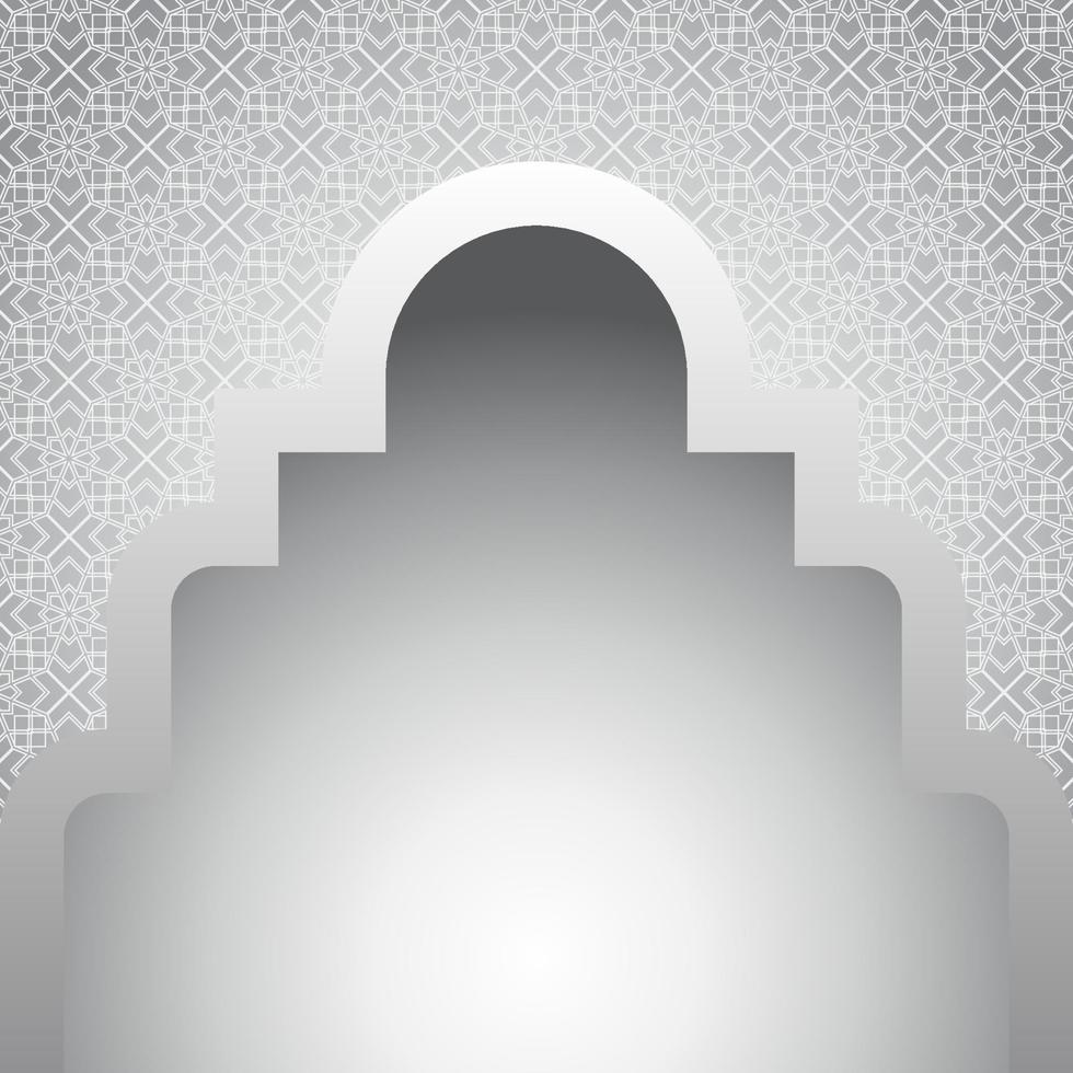 Ramadan islamic background vector