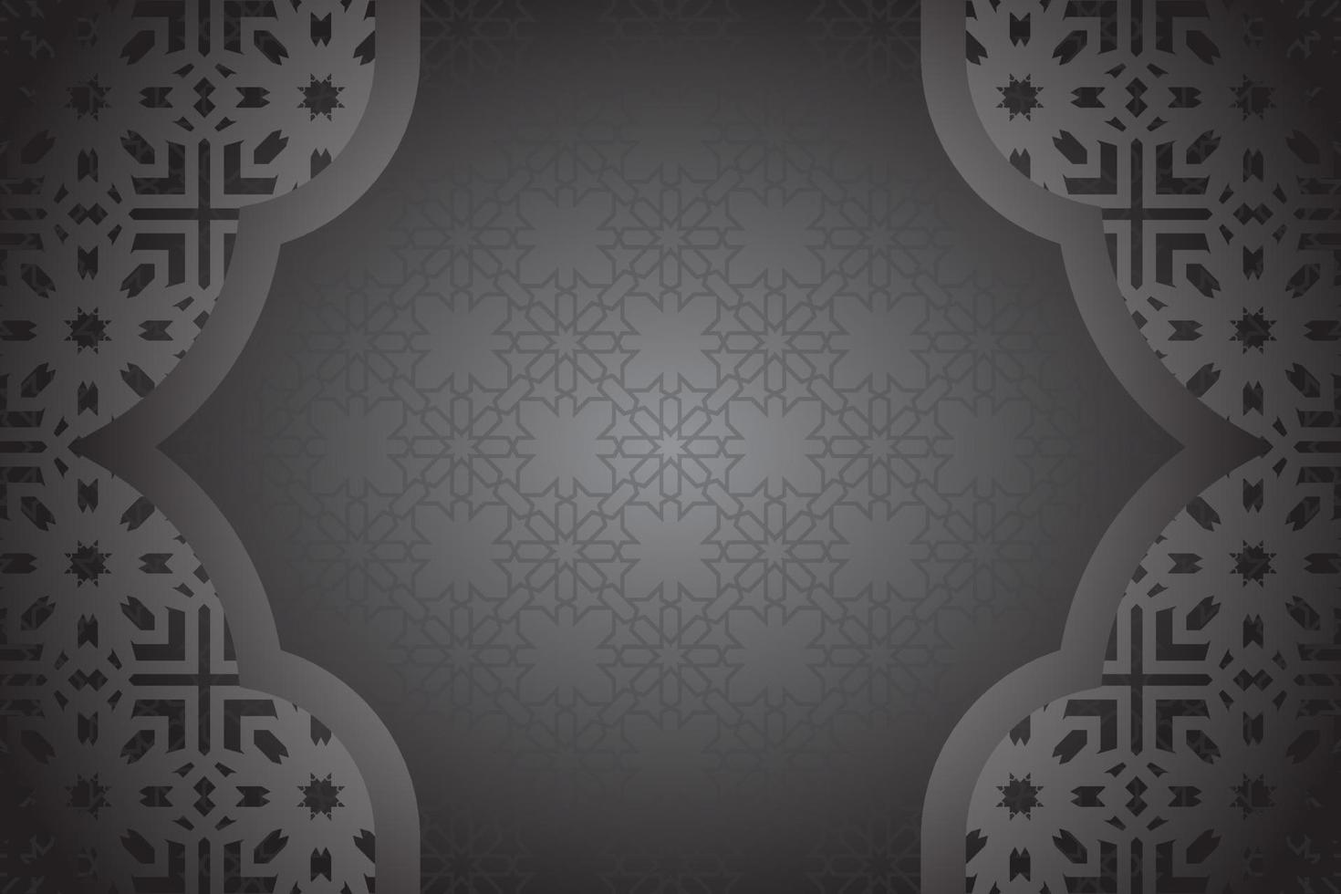 Islamic background design vector