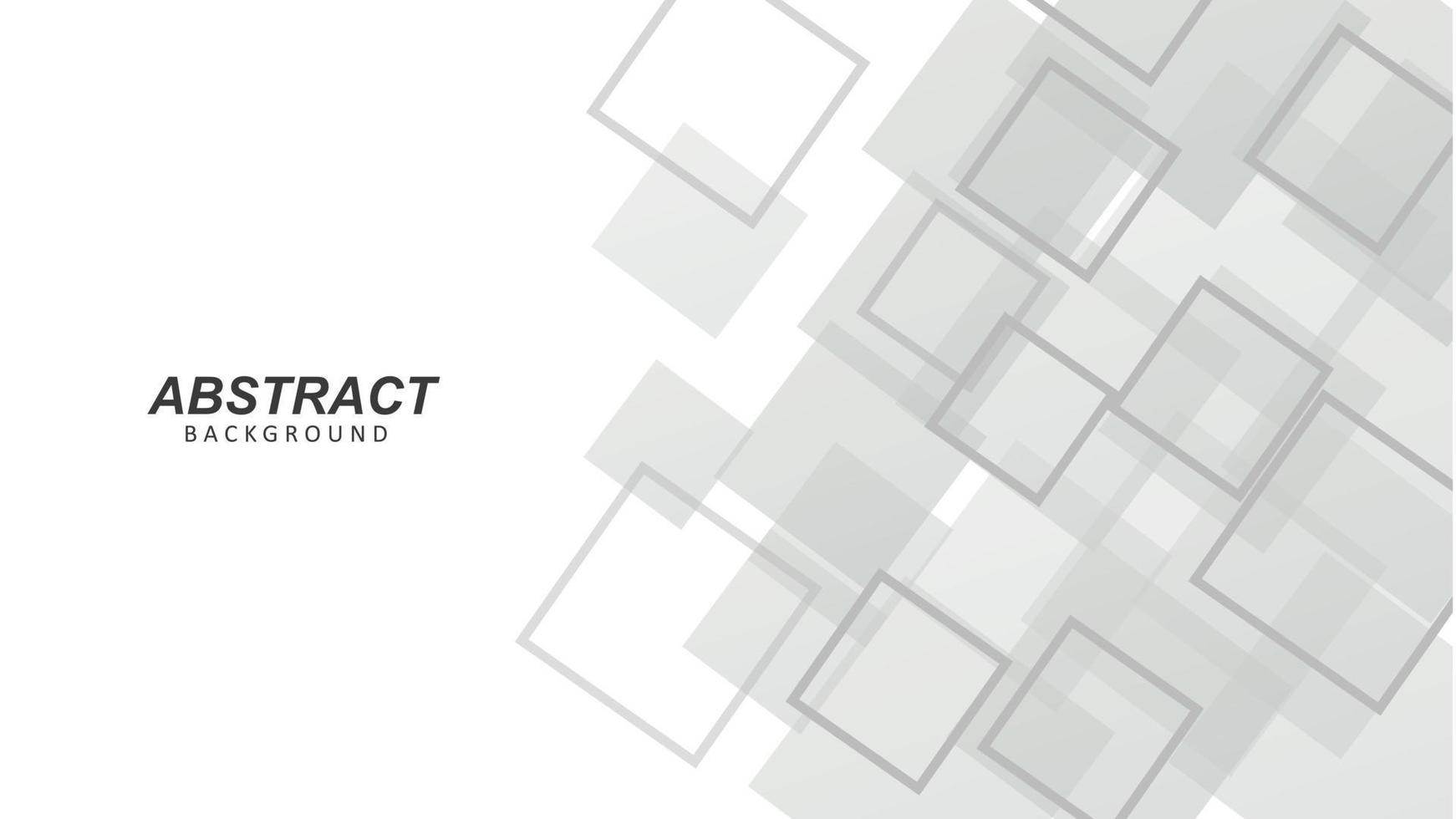 Abstract minimal white background vector
