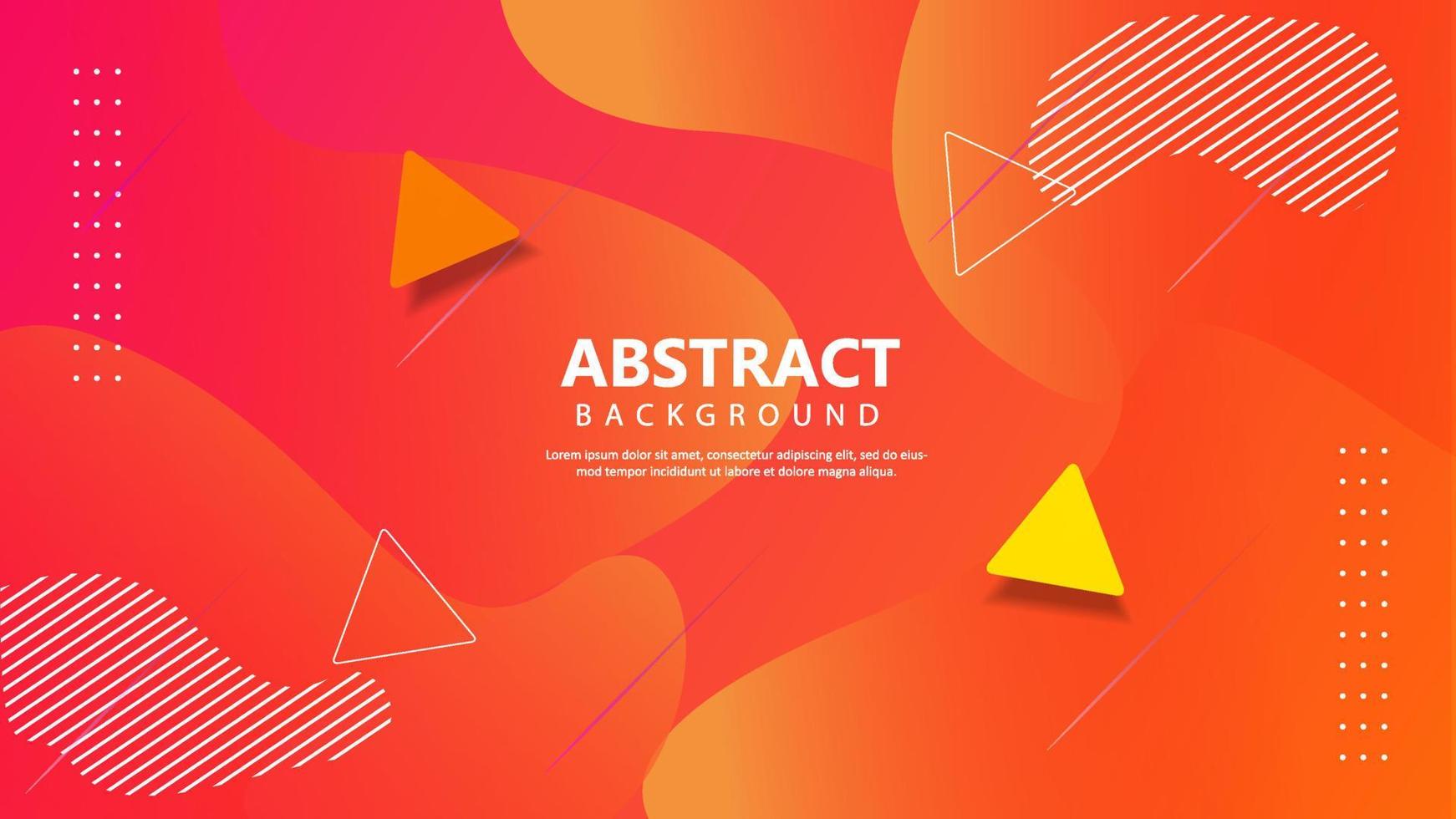 Modern abstract wave fluid shape background vector