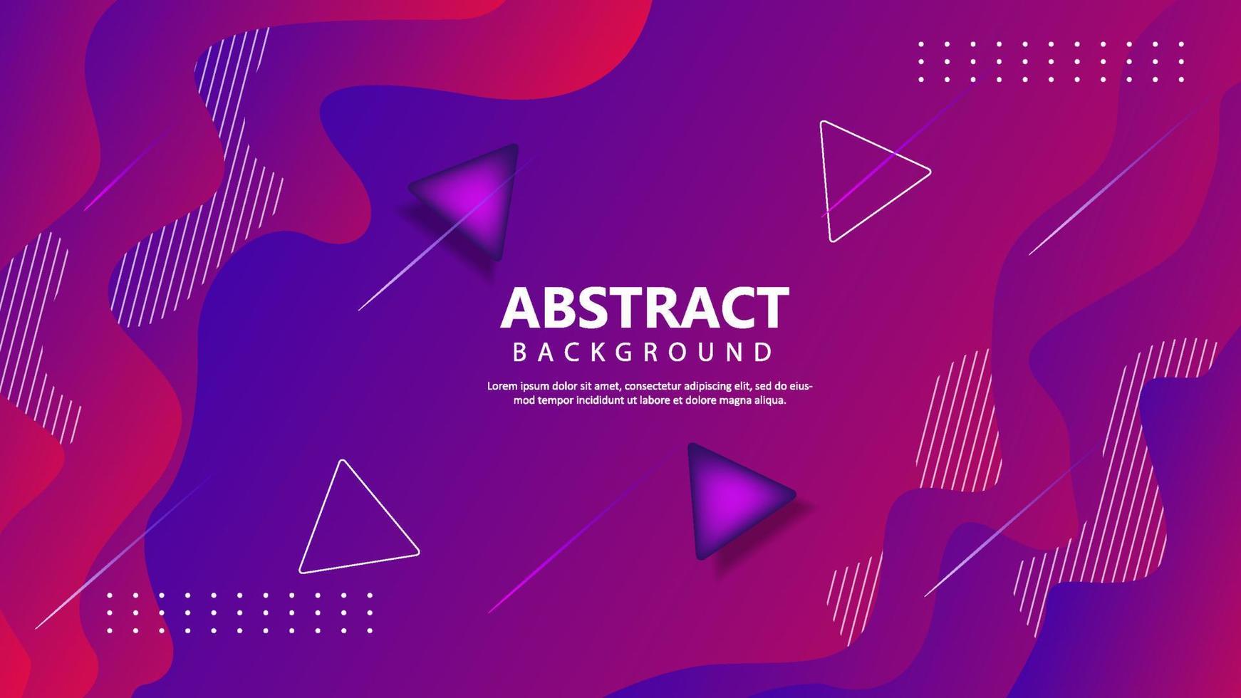Modern abstract wave fluid shape background vector
