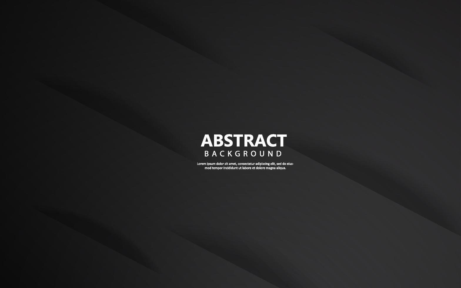 Abstract dark black background vector