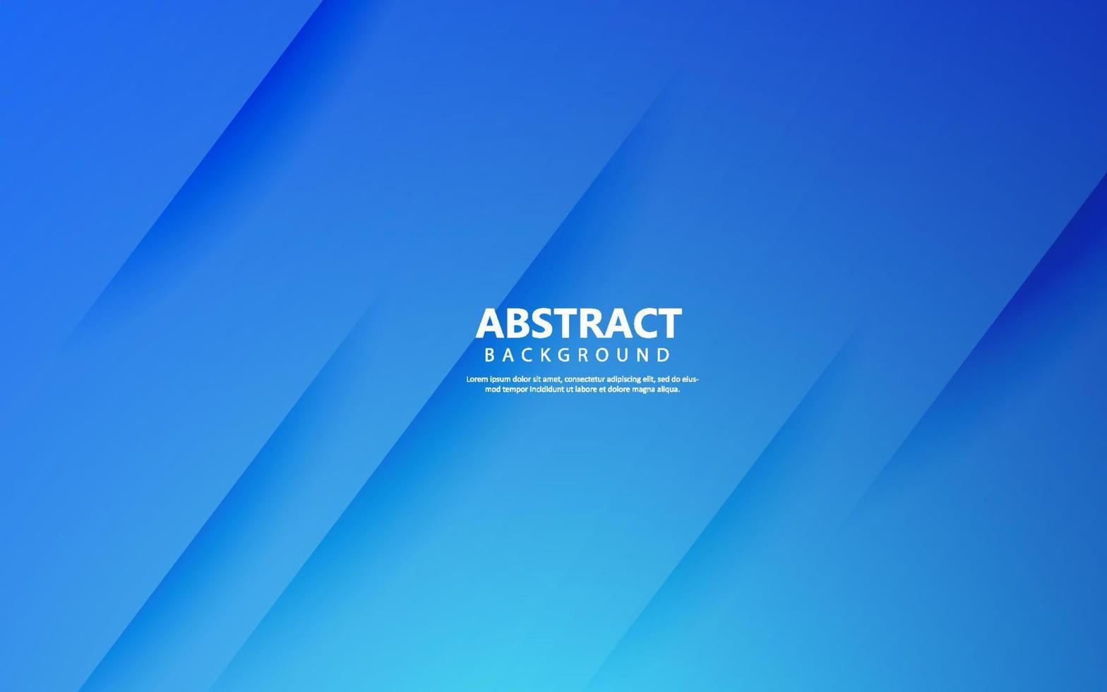 Abstract minimal blue background vector