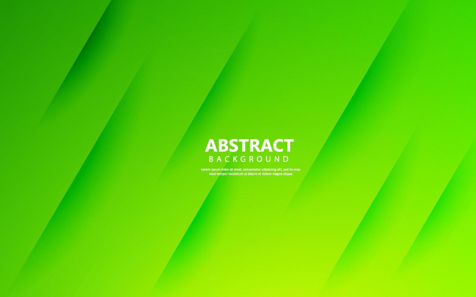 Abstract minimal green background vector