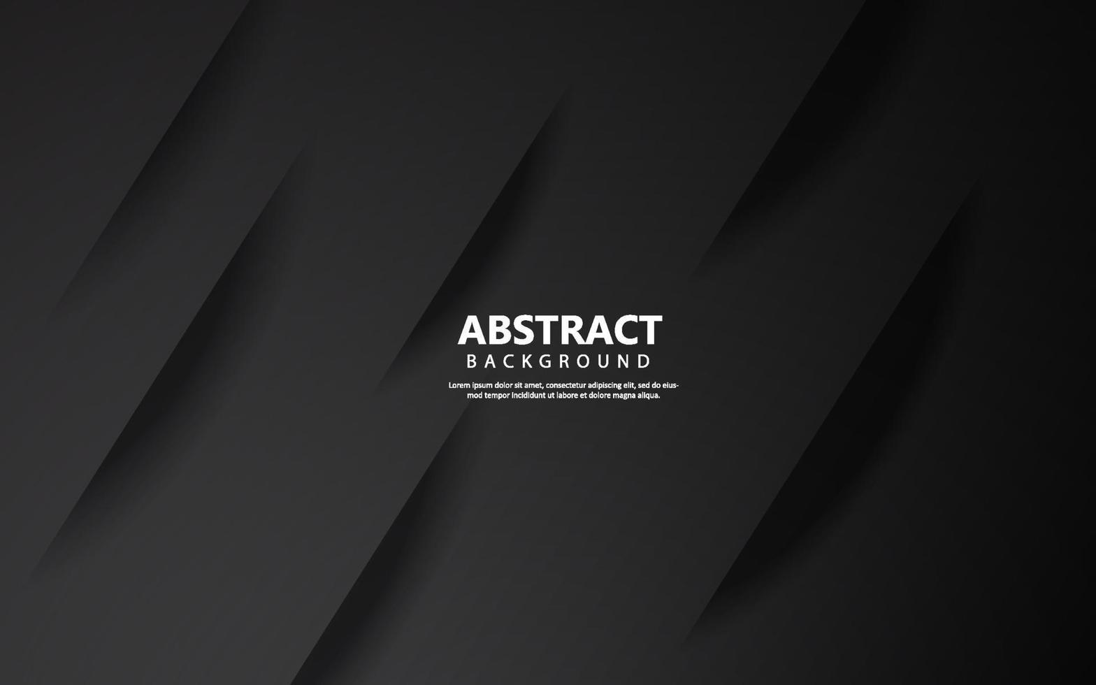 Abstract dark black background vector