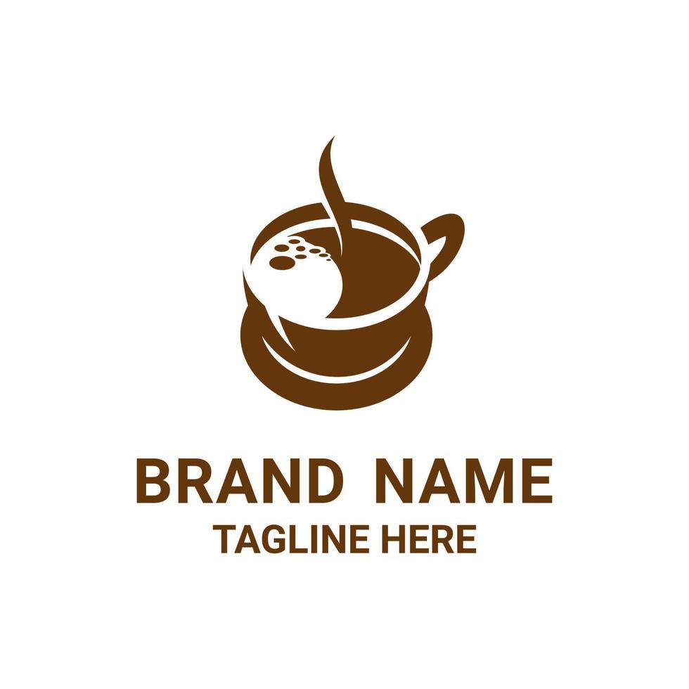cup of coffee vector, cafe logo vector