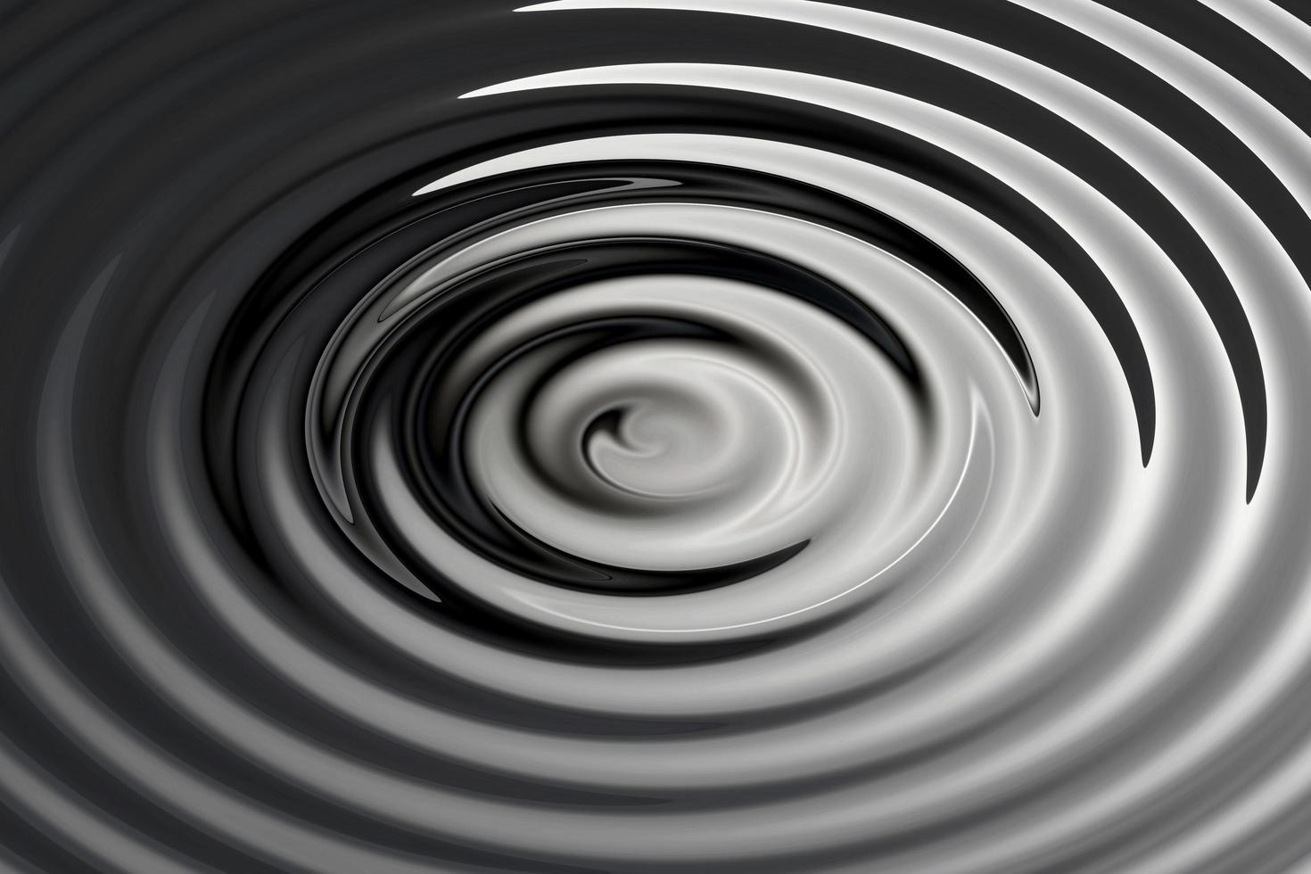 Light shining on black oil ripple, abstract texture background photo